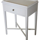 Bordeaux Bedside Table - White Poplar at Online8 Furniture Auckland NZ