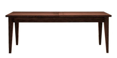 Bosquet double extension dining table -Rustic Medium at Online8 Furniture Auckland NZ