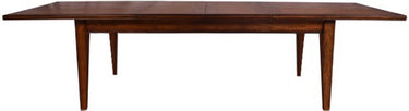 Bosquet double extension dining table -Rustic Medium at Online8 Furniture Auckland NZ
