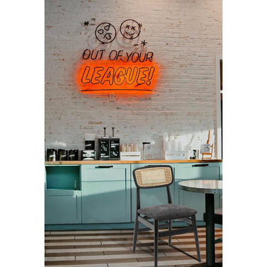 Boston Boucle & Rattan Dining Chair at Online8 Furniture Auckland NZ