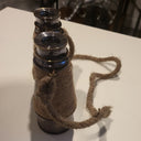 Brass Jute Binoculars 2 Tone at Online8 Furniture Auckland NZ