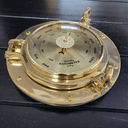 Brass Porthole Barometer 230mm at Online8 Furniture Auckland NZ