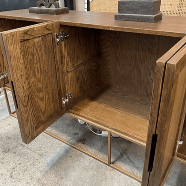 Brooklyn 6 Door Sideboard - Natural at Online8 Furniture Auckland NZ