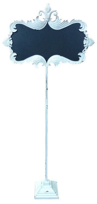 Café menu sign antique white at Online8 Furniture Auckland NZ