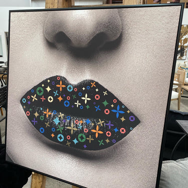 Canvas Art Lips 2 at Online8 Furniture Auckland NZ