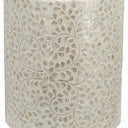 Capiz Side Table | Accent Stool at Online8 Furniture Auckland NZ