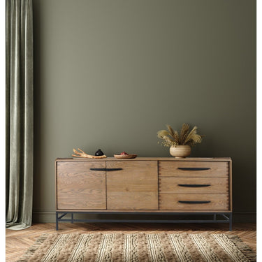 Carlton 2 Door 3 Drawer Sideboard - Natural at Online8 Furniture Auckland NZ