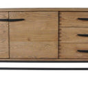 Carlton 2 Door 3 Drawer Sideboard - Natural at Online8 Furniture Auckland NZ