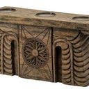 Carved 3 Pillar Candle Holder at Online8 Furniture Auckland NZ