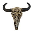 Carved Bulls Head | Skull Wall Decor - Resin at Online8 Furniture Auckland NZ