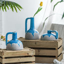 Ceramic Vase with Handle - Medium at Online8 Furniture Auckland NZ