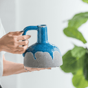 Ceramic Vase with Handle - Medium at Online8 Furniture Auckland NZ