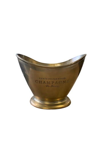 Champagne Bucket Aluminium Gold at Online8 Furniture Auckland NZ