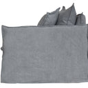 Chantilly 2 Seater Slipcover Sofa - Dark Grey at Online8 Furniture Auckland NZ
