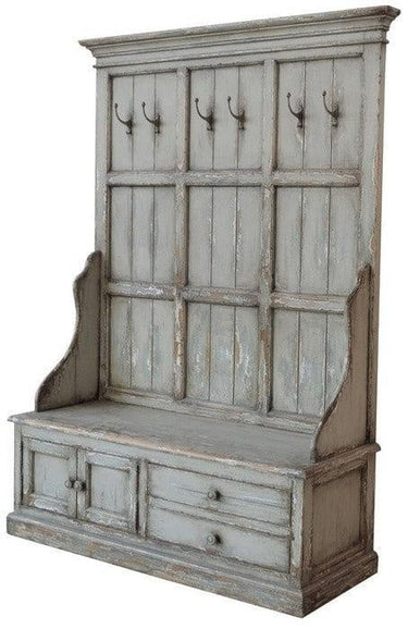 Chartres Entrance Bench - 2 Door and 2 Drawer at Online8 Furniture Auckland NZ