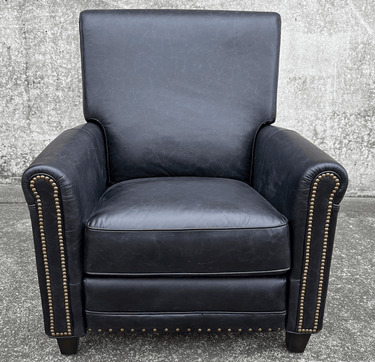 Chatswood Recliner Chair - Belon Black at Online8 Furniture Auckland NZ