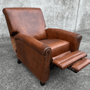 Chatswood Recliner Chair - Vintage Cigar at Online8 Furniture Auckland NZ