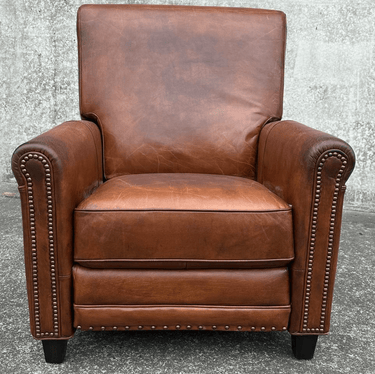 Chatswood Recliner Chair - Vintage Cigar at Online8 Furniture Auckland NZ