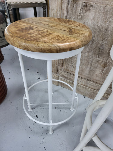 Classic Barstool - Mango Wood at Online8 Furniture Auckland NZ