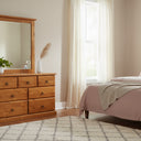 Classic 7 Drawer Dresser with Mirror at Online8 Furniture Auckland NZ