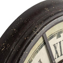 Classic Metal Wall Clock - Large at Online8 Furniture Auckland NZ