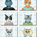 Coasters Lady Cat Luncheon Set/6 at Online8 Furniture Auckland NZ