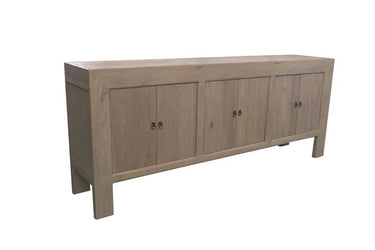 Heritage Elm Buffet Table - 2200mm at Online8 Furniture Auckland NZ