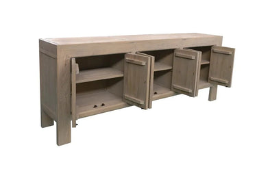 Heritage Elm Buffet Table - 2200mm at Online8 Furniture Auckland NZ