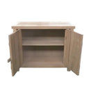 Heritage Elm Woodlock 2 Door Cabinet - Grey Wash at Online8 Furniture Auckland NZ