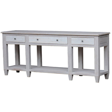 Console Table Sand/Antique White at Online8 Furniture Auckland NZ