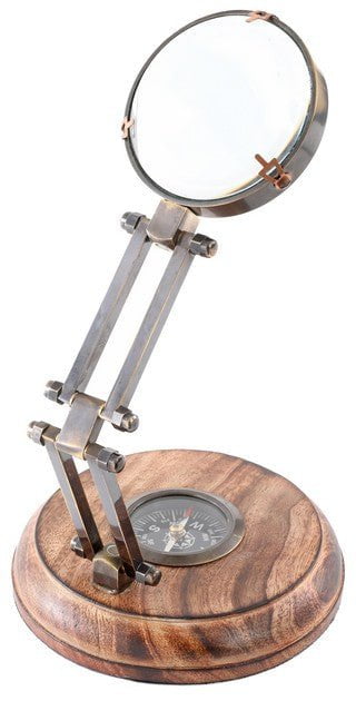 Convex Lens Magnifier W/Compass at Online8 Furniture Auckland NZ