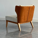 Corset Occasional Chair - Brutus Caramello at Online8 Furniture Auckland NZ