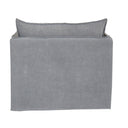 Courtenay Slipcover Armchair - Grey at Online8 Furniture Auckland NZ