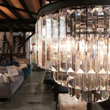 Deco Crystal Table Lamp at Online8 Furniture Auckland NZ