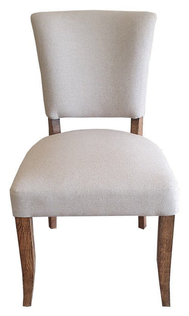 Derringer Dining Chair - Linen at Online8 Furniture Auckland NZ