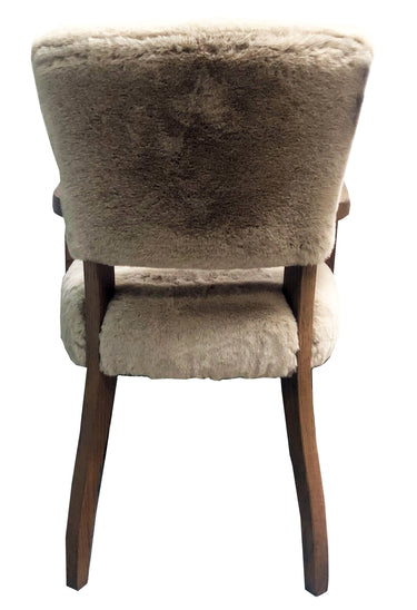 Derringer Sherpa Carver Dining Chair at Online8 Furniture Auckland NZ