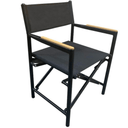 Directors Chair Black Outdoor at Online8 Furniture Auckland NZ