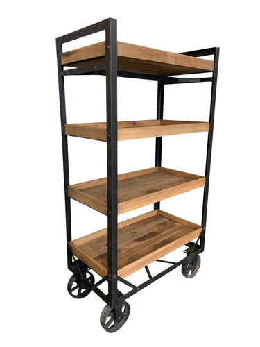 Display Unit on Wheels/Bookcase at Online8 Furniture Auckland NZ
