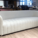 Dubai 3 Seater Sofa - White Boucle at Online8 Furniture Auckland NZ