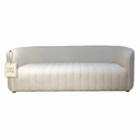Dubai 3 Seater Sofa - White Boucle at Online8 Furniture Auckland NZ