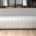 Dubai 3 Seater Sofa - White Boucle at Online8 Furniture Auckland NZ