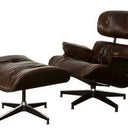 Eames Chair & Footstool Vintage Cigar at Online8 Furniture Auckland NZ