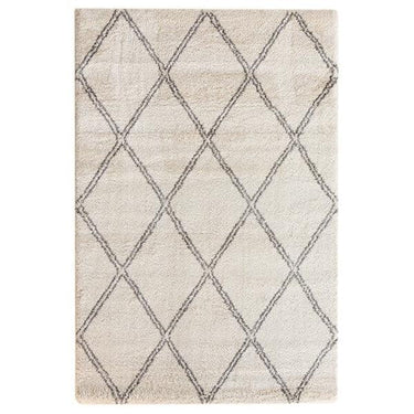 Evie Scandi Cream Grey Rug at Online8 Furniture Auckland NZ