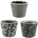 Floral Planters Set of 3 at Online8 Furniture Auckland NZ