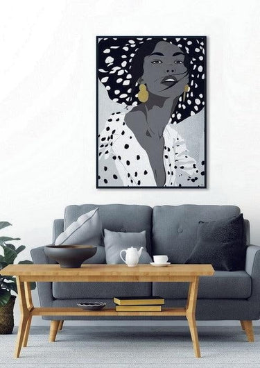 Framed Canvas Art - Maria at Online8 Furniture Auckland NZ