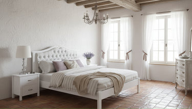 French Country Bed Frame - Queen at Online8 Furniture Auckland NZ