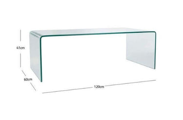 Glass Coffee Table | Ghost Table at Online8 Furniture Auckland NZ