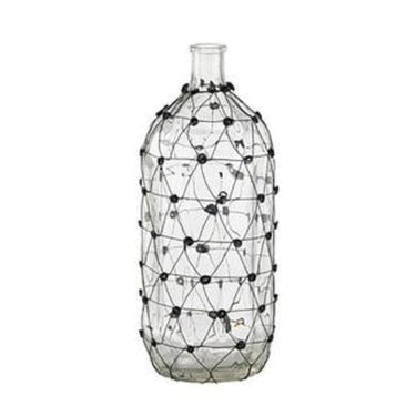 Glass & Wire Vase at Online8 Furniture Auckland NZ