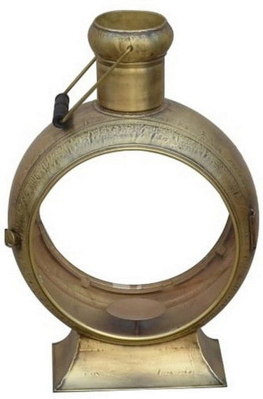 Gold Metal Lantern - Large at Online8 Furniture Auckland NZ