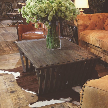 Hamptons Reclaimed Elm Wood Coffee Table at Online8 Furniture Auckland NZ
